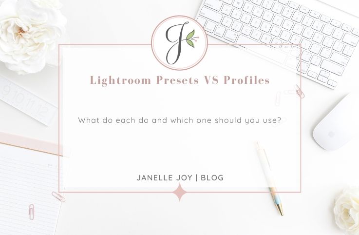Lightroom Preset VS Lightroom Profiles. Which is better?